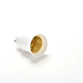 1Pcs Branco GU10 para E26 E27 CONDUZIU o Bulbo da Lâmpada de Edison Parafuso do Soquete da Base de dados de Conversor Adaptador