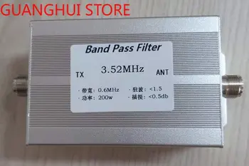 3.52 MHz 80m de banda filtro passa-banda de BPF anti-jamming aumento da sensibilidade por 200w