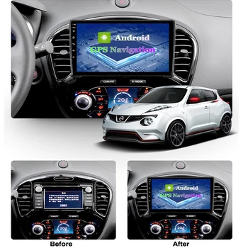 Android 11 de Rádio de Carro Para o Nissan Juke YF15 2010-2014 2 din Multimídia Vídeo Player GPS de Navegação carplay auto de DVD, Estéreo Tela