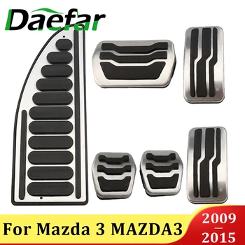 Carro Pedais de Acelerador Pedal de Freio Conjunto de Cobre Embreagem Resto Pedais Tampa para Mazda 3 MAZDA3 2009 - 2015