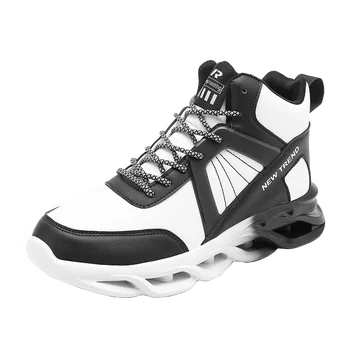DAFENP Homens Trail Running Shoes Exterior Respirável Caminhadas Sapatos Impermeável Caminhadas Trekking Cruz-Treinador de Tênis 39-44