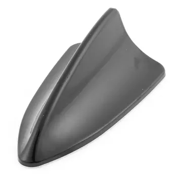 X Autohaux Preto Barbatana de Tubarão, em Forma de Adesivo Auto-Antena Ornamento para a indústria Automobilística